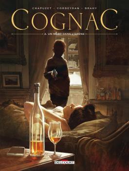 Couverture de la BD Cognac - tome 02 Un mort dans l'arène de Corbeyran - Editions Delcourt