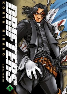 Couverture du Manga Drifters T04 de Kohta hirano - Editions Delcourt