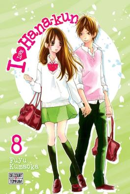 Couverture du Manga I Love Hana-Kun T08 de Fuyu kumaoka - Editions Delcourt