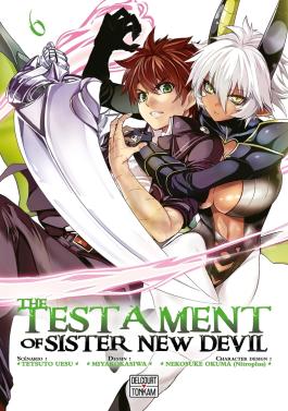 Couverture du Manga The Testament of Sister New Devil T06 de Tetsuto uesu - Editions Delcourt