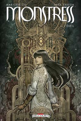 Couverture du Comics Monstress T01 - L'Éveil de Marjorie liu - Editions Delcourt