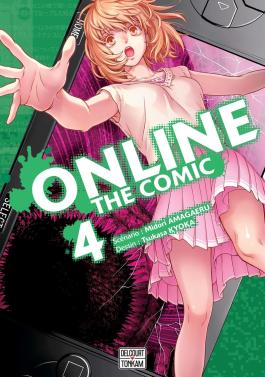 Couverture du Manga Online the comic T04 de Midori amagaeru - Editions Delcourt