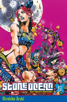 Couverture du Manga Jojo's - Stone ocean T17 de Hirohiko araki - Editions Delcourt