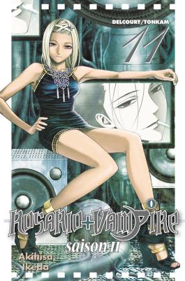 Couverture du Manga Rosario + Vampire saison II T11 de Akihisa ikeda - Editions Delcourt