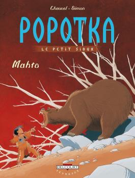 Couverture de la Jeunesse Popotka le petit sioux T03 Mahto de David chauvel - Editions Delcourt