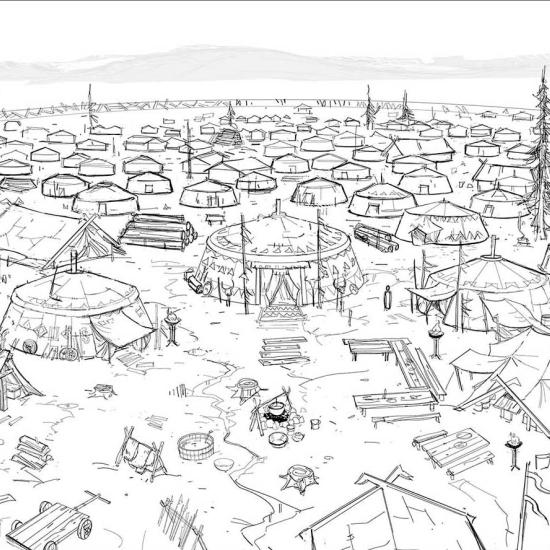 Galerie d'images : illustration n°2 des BD Les 5 Terres de Lewelyn - Editions Delcourt