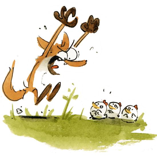 Grand mechant renard