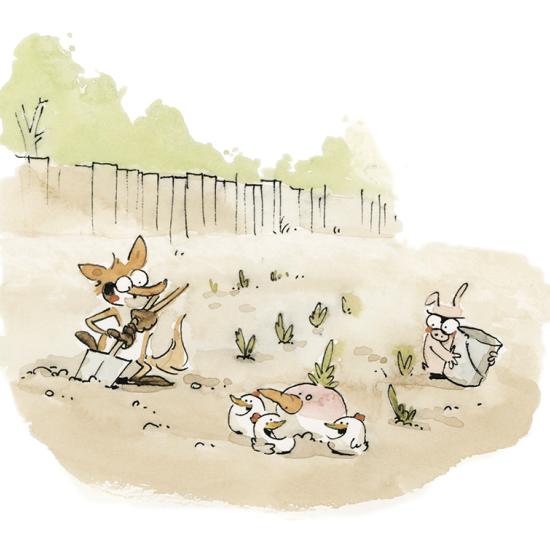 Grand mechant renard