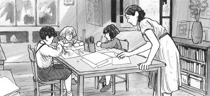Extrait d’image n°2 de la BD Freinet l’éducation en liberté