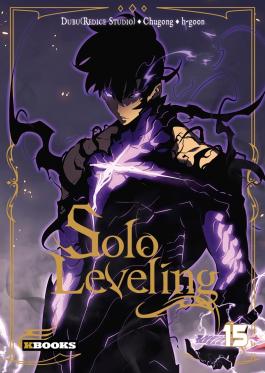 Couverture de la Kbooks SOLO LEVELING - Tome 15 de Chugong - Editions Delcourt