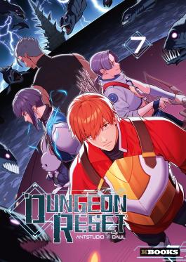 Couverture du Kbooks Dungeon Reset Tome 7 de Ant Studio et Daul - Editions Delcourt