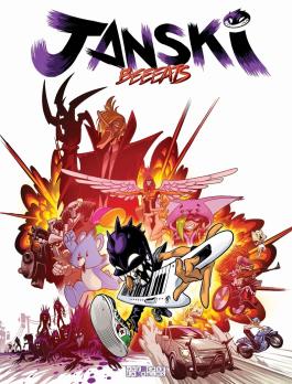 Couverture de la BD Janski Beeeats de Janski - Editions Delcourt