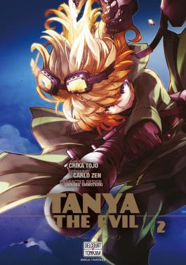 Couverture du Manga Tanya The Evil T02 de Carlo zen - Editions Delcourt