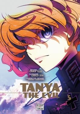Couverture du Manga Tanya The Evil T05 de Carlo zen - Editions Delcourt