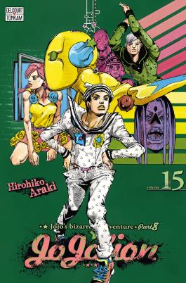 Couverture du manga Jojo's Jojolion Tome 15 de Hirohiko Araki - Editions Delcourt