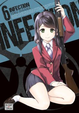 Couverture du manga Infection tome 6 de Toru Oikawa - Éditions Delcourt