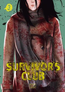 Couverture du Manga Survivor's Club T03 de Aoisei - Editions Delcourt