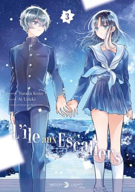 Couverture du Manga L'Île aux escaliers T03 de Yutaka kono - Editions Delcourt