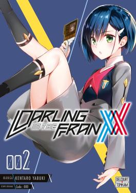 Couverture du Manga Darling in the Franxx - Tome 02 de Kentaro yabuki - Editions Delcourt