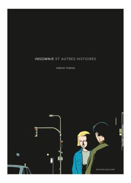 Couverture du Comics Insomnie et autres histoires de Adrian tomine - Editions Delcourt