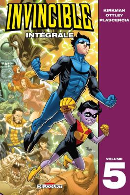 Couverture du Comics Invincible - Intégrale T05 de Robert kirkman - Editions Delcourt
