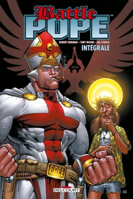Couverture du Comics Battle Pope - Intégrale de Robert kirkman - Editions Delcourt