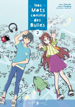 Couverture du Manga Nos mots comme des bulles T02 de Flyingdog - Editions Delcourt