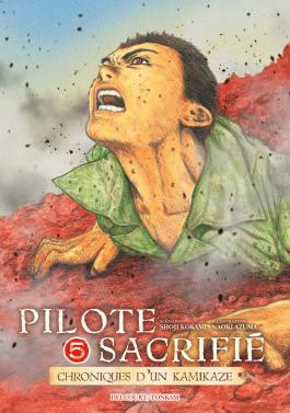 Couverture du manga Pilote sacrifié Tome 5 de Shoji Kokami - Editions Delcourt