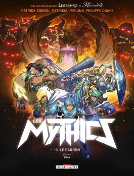 Couverture de la Jeunesse LES MYTHICS - Tome 18 LE PARDON de Philippe ogaki - Editions Delcourt