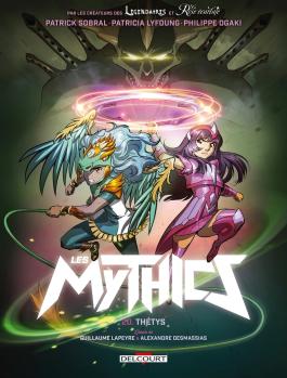 Couverture de la Jeunesse LES MYTHICS - Tome 20 THETYS de Philippe ogaki - Editions Delcourt