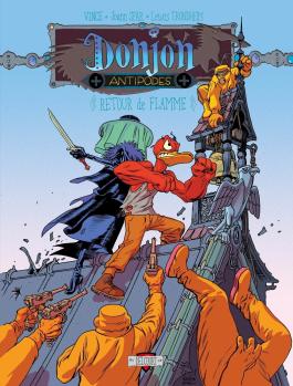 Couverture de la bd Donjon Antipodes + 10003 de Joann Sfar, Lewis Trondheim et Vince - Editions Delcourt