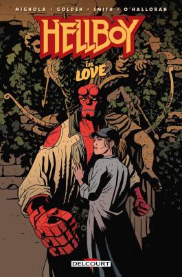 Couverture du Comics Hellboy T19 - In Love de Mike mignola - Editions Delcourt