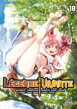 Couverture de la Légende vivante T18 de Ezogingitune - Editions Delcourt