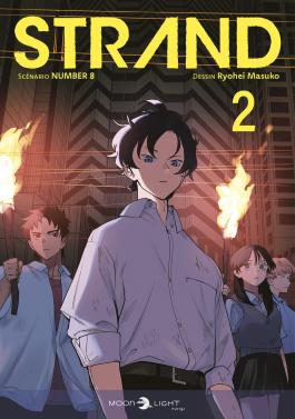 Couverture de la Strand T02 de Number 8 - Editions Delcourt