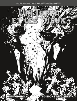 Couverture du Comics Uri Tupka et les Dieux - Édition NB de - Editions Delcourt