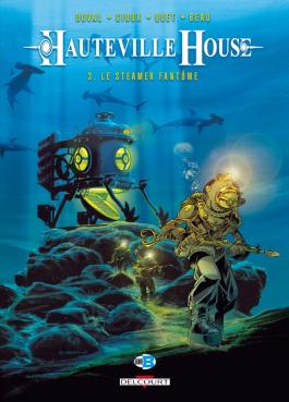 Couverture du Tome 3 de la BD Hauteville House : Le Steamer Fantôme de Fred Duval - Editions Delcourt