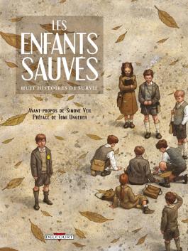 Couverture de la BD Les Enfants sauvés de Philippe thirault - Editions Delcourt