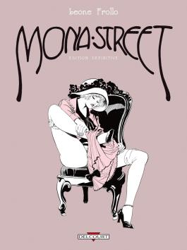 Couverture de la BD Mona Street de Leone frollo - Editions Delcourt
