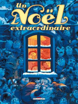 Couverture de la Jeunesse Un Noël extraordinaire de Collectif - Editions Delcourt