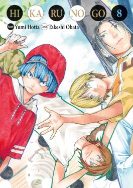 Couverture du Manga Hikaru no go Luxe T08 de Yumi hotta - Editions Delcourt