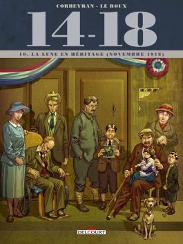 Couverture de la BD 14 - 18 T10 - La Lune en héritage de Corbeyran - Editions Delcourt
