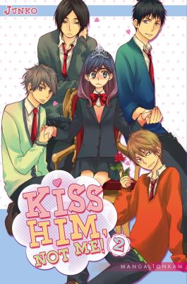 Couverture du Manga Kiss him, not me ! T02 de . junko - Editions Delcourt