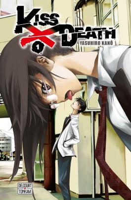 Couverture du Manga Kiss X death T01 de Yasuhiro kano - Editions Delcourt