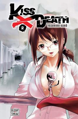 Couverture du Manga Kiss X death T02 de Yasuhiro kano - Editions Delcourt