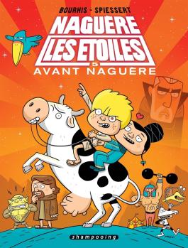 Couverture de la BD Naguère les étoiles T05 de Hervé bourhis - Editions Delcourt