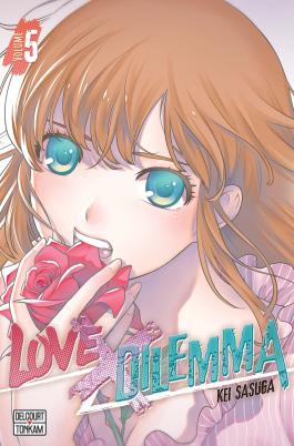 Couverture du Tome 5 du manga Love X Dilemma de Kei Sasuga - Editions Delcourt