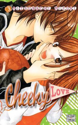 Couverture du Manga Cheeky love T03 de Miyuki mitsubachi - Editions Delcourt