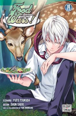 Couverture du manga Food wars ! Tome 19 de Yûto Tsukuda et Yuki Morisaki - Editions Delcourt