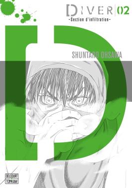Couverture du Manga Diver T02 de Shuntarou ohsawa - Editions Delcourt