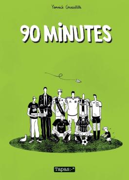 Couverture de la BD 90 minutes de Yannick grossetête - Editions Delcourt